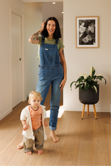 the poppy - the mumsie baby wearing overalls maternity baby carrier pregnancy