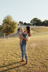 the classic - the mumsie baby wearing overalls maternity baby carrier pregnancy