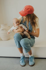 the valentina - the mumsie baby wearing overalls maternity baby carrier pregnancy