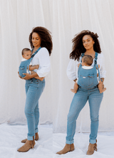 the classic - the mumsie baby wearing overalls maternity baby carrier pregnancy