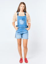 the classic shortie - the mumsie baby wearing overalls maternity baby carrier pregnancy
