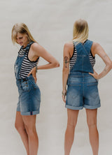 the classic shortie - the mumsie baby wearing overalls maternity baby carrier pregnancy