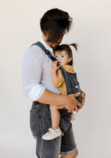 the rorz - the mumsie baby wearing overalls maternity baby carrier pregnancy