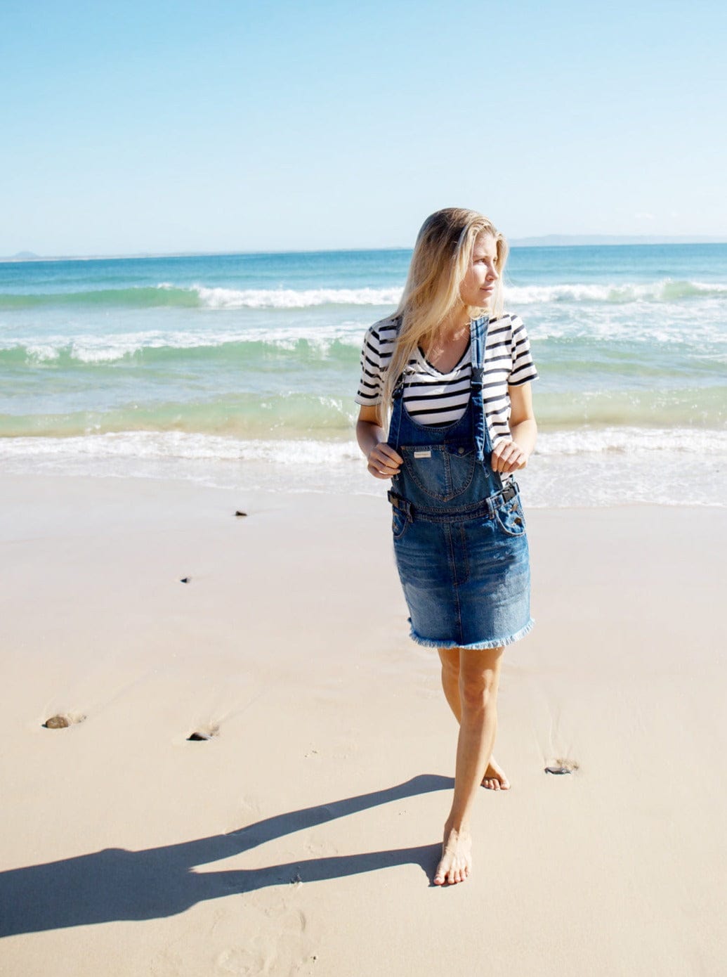 the summer - the mumsie baby wearing overalls maternity baby carrier pregnancy