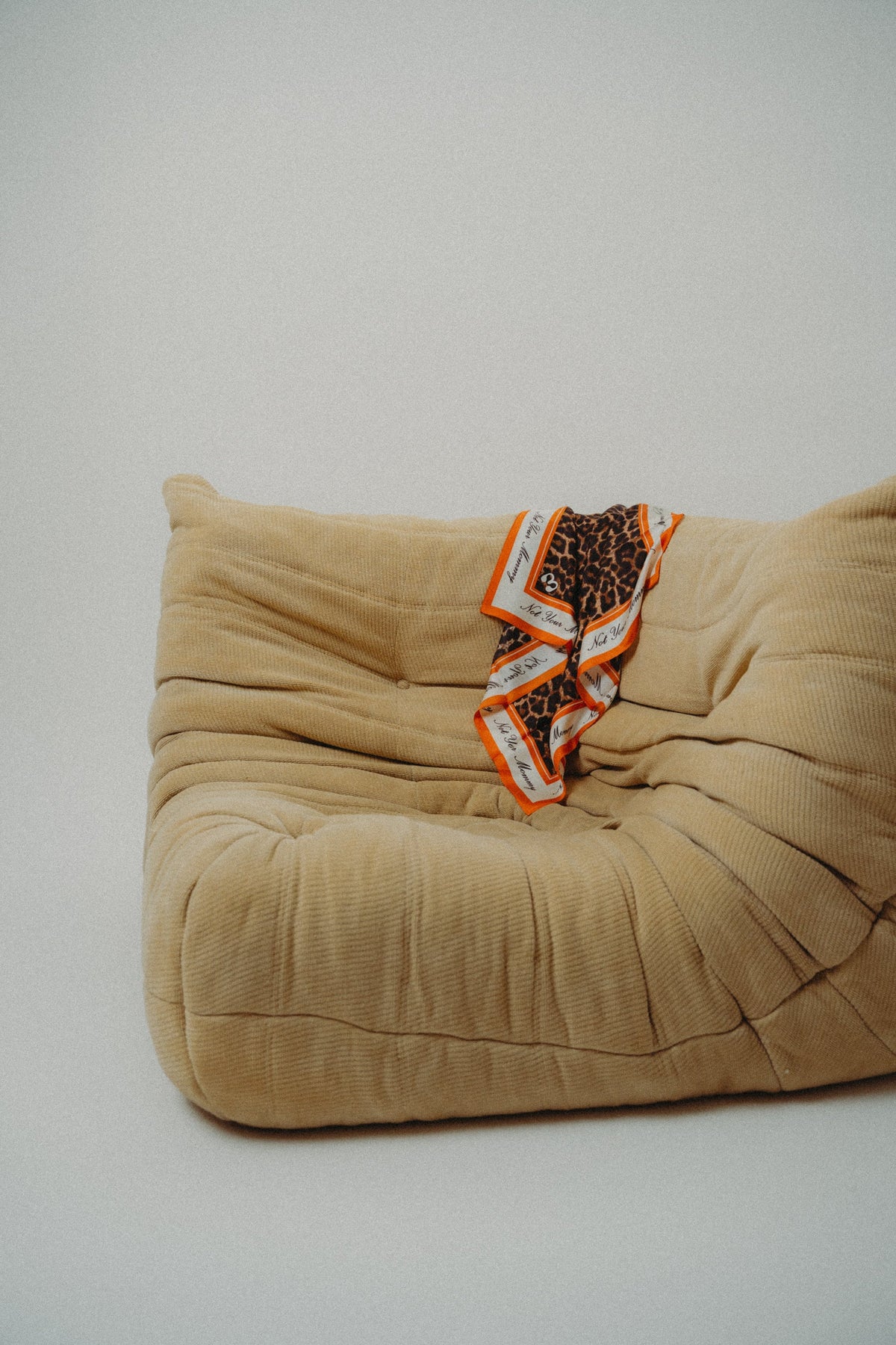 Scarf – Leo Print "Not Your Mommy" – image 3