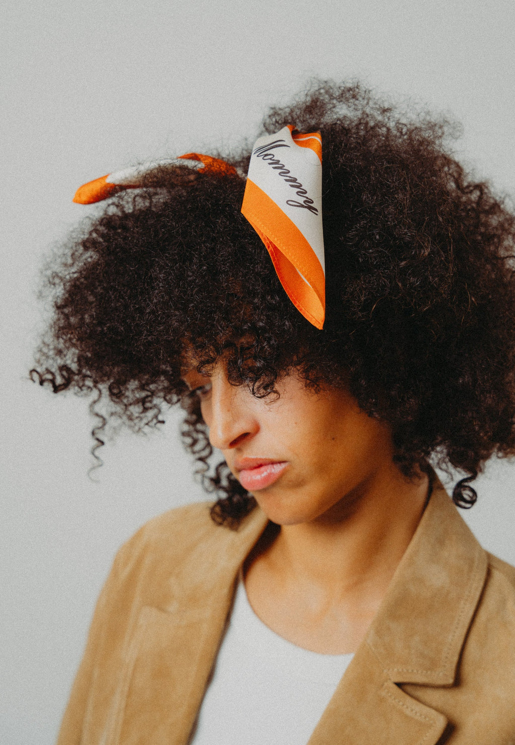 Scarf – Leo Print "Not Your Mommy" – image 4