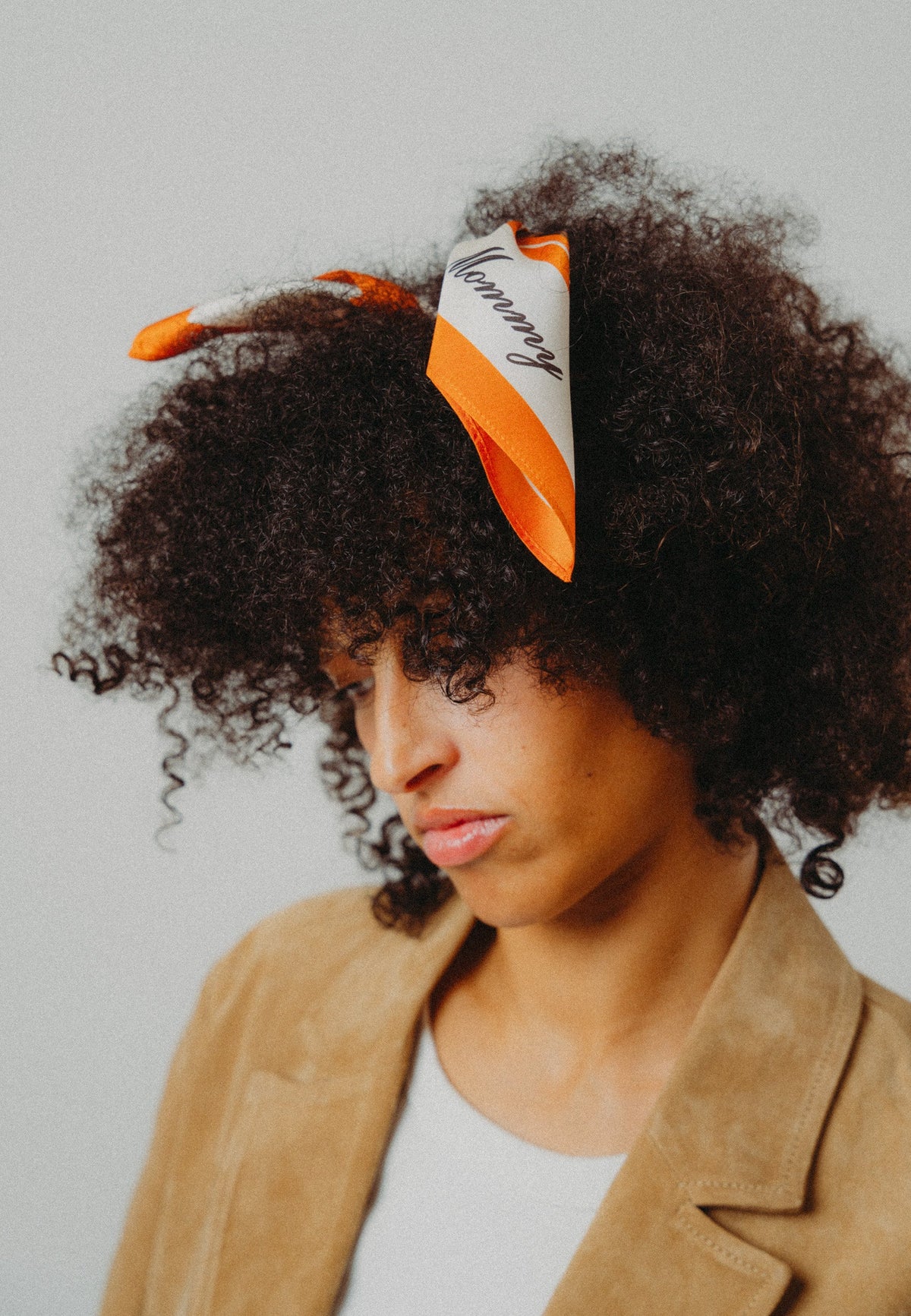 Scarf – Leo Print "Not Your Mommy" – image 4