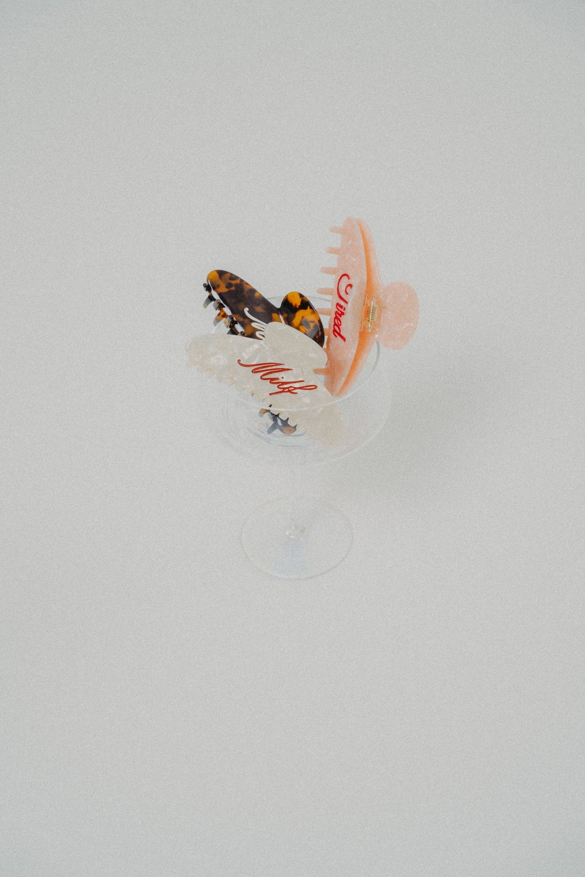 Hair Clip TIRED Pink – image 3