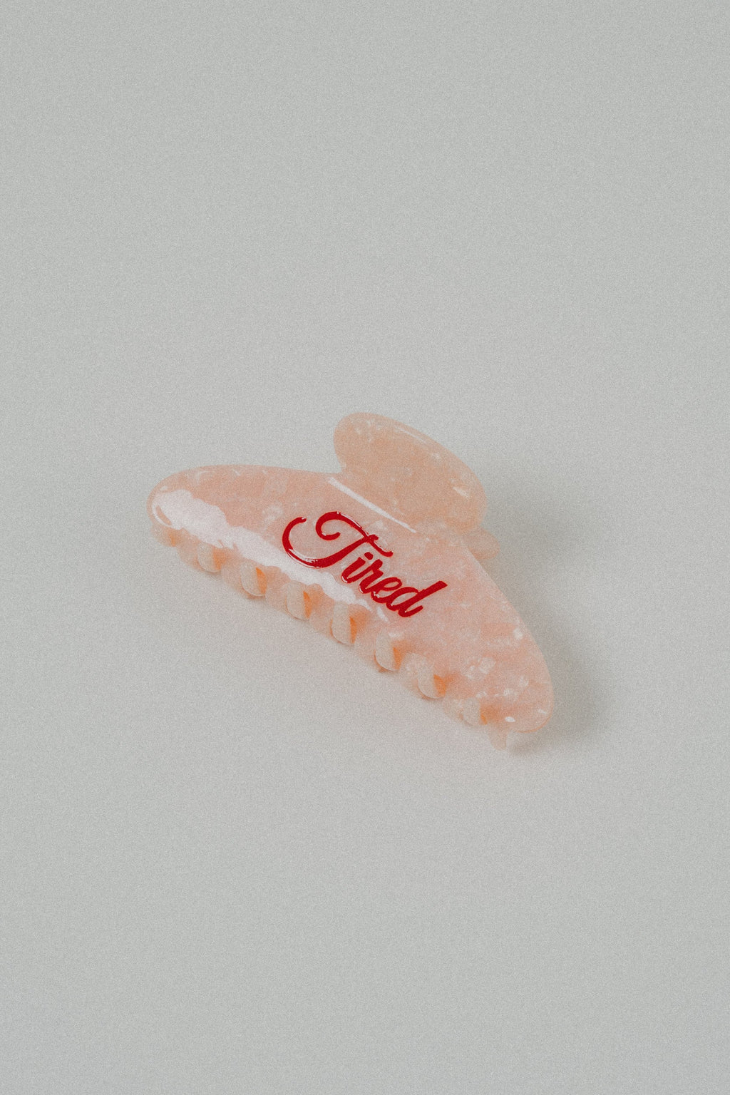 Hair Clip TIRED Pink – image 1