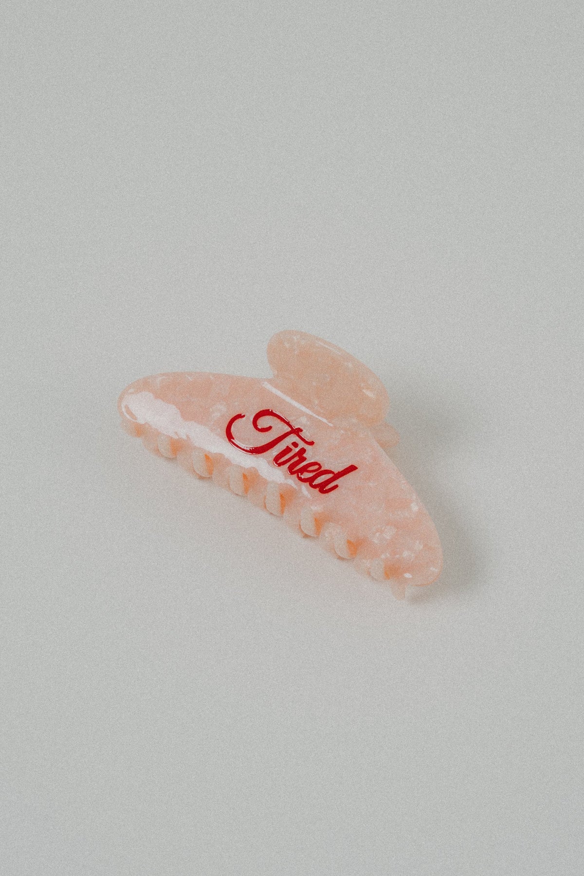 Hair Clip TIRED Pink – image 1