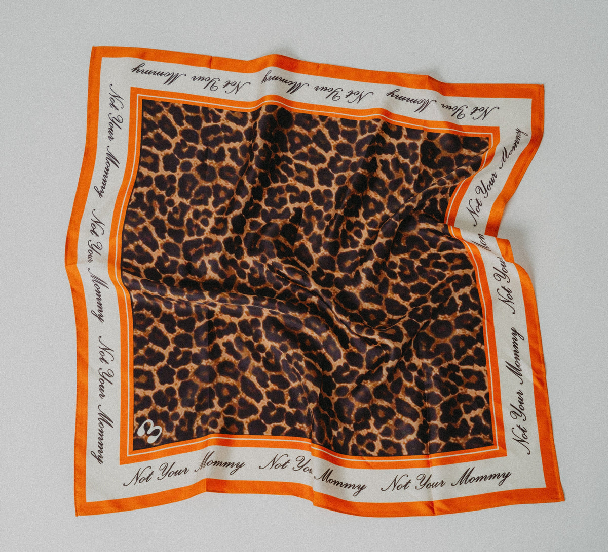 Scarf – Leo Print "Not Your Mommy" – image 2