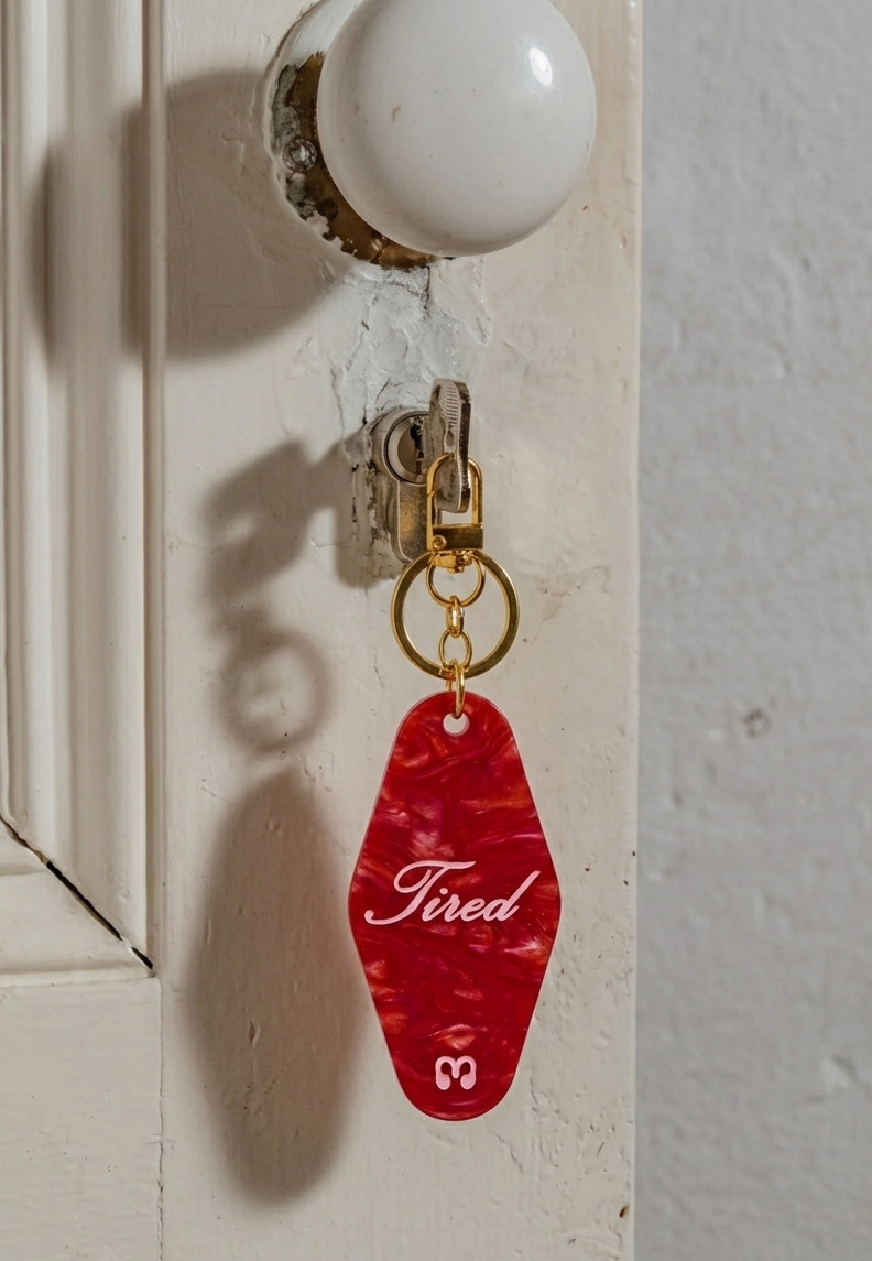 Tired Keychain – image 2