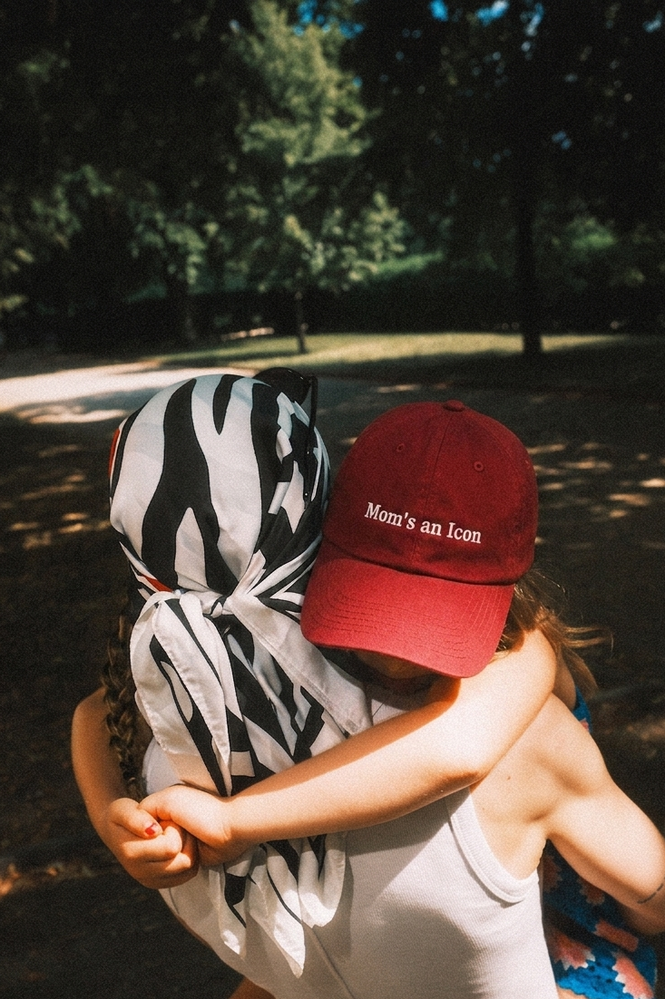 Mom's an Icon Cap (Red) – image 1