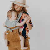 the caramella - the mumsie baby wearing overalls maternity baby carrier pregnancy