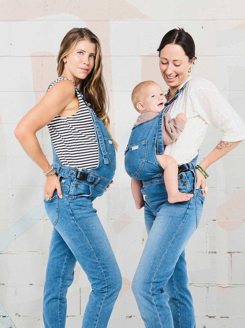 the classic mumsie baby carrier overalls the mumsie