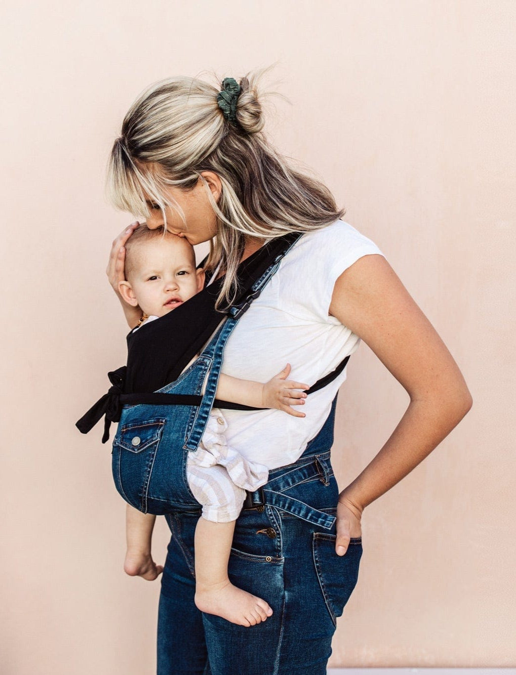 the night fever - the mumsie baby wearing overalls maternity baby carrier pregnancy