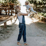 the rompaz - the mumsie baby wearing overalls maternity baby carrier pregnancy