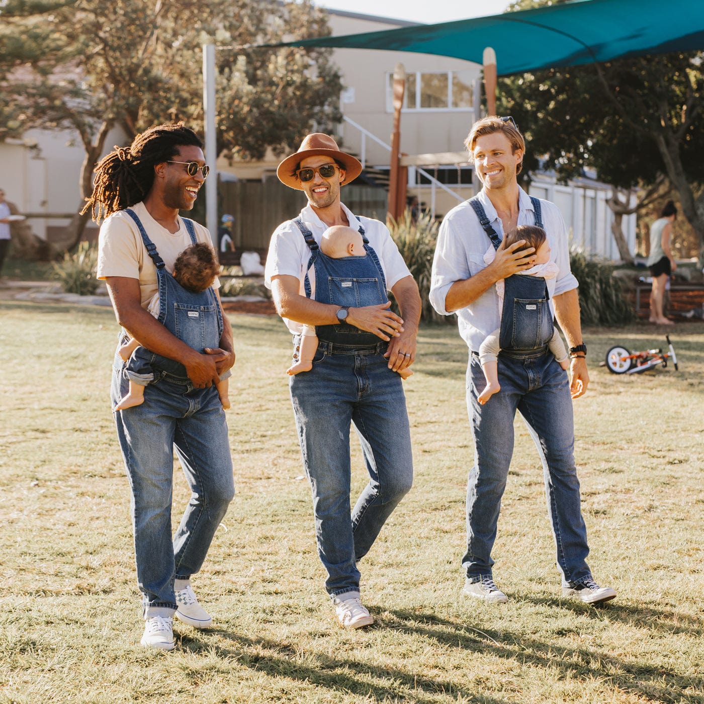 the rompaz - the mumsie baby wearing overalls maternity baby carrier pregnancy