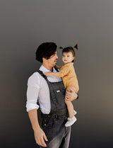 the rorz - the mumsie baby wearing overalls maternity baby carrier pregnancy